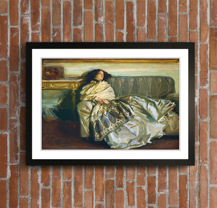 Framed Art Poster - John Singer Sargent Spanish Dancer Print | Matte Paper, Ready To Hang