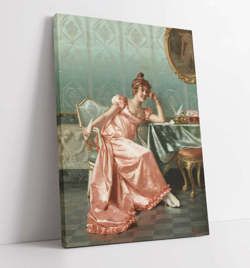 Canvas Wall Art Featuring Vittorio Reggianini | Premium Varnish Finish & Custom MDF Frame