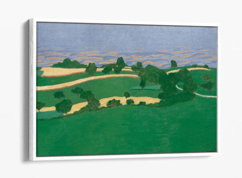 Float Effect Canvas Art - Felix Vallotton Corn Fields | Premium Frame, Ready to Hang