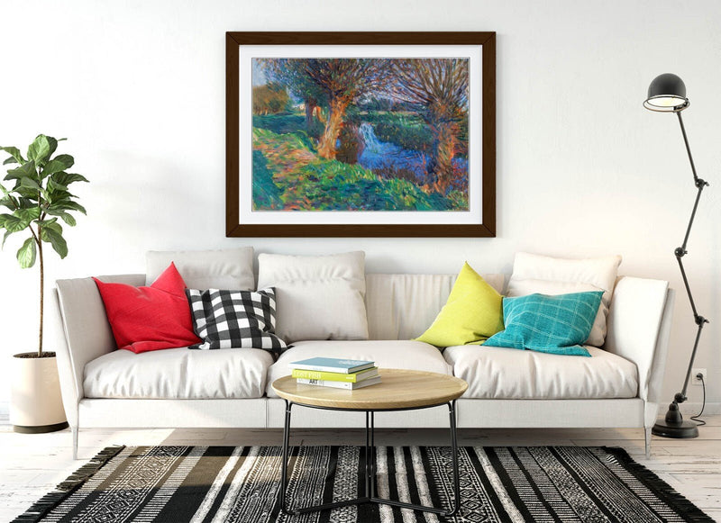 Framed Wall Art Poster - John Singer Sargent, At Calcot | Handmade UK Frame