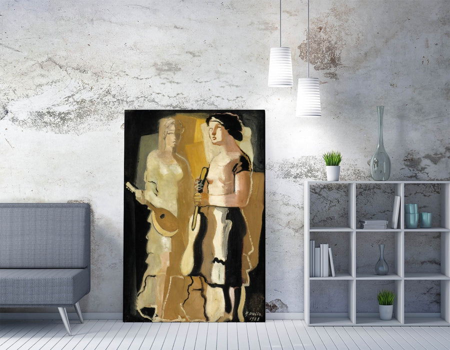Canvas Wall Art - Musicians Canvas Print by Yrjo Ollila | Premium Satin Finish