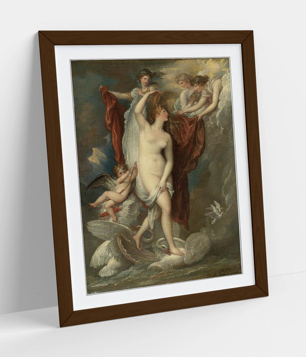 Framed Art Poster - Benjamin West Venus Painting Print | Handmade UK Frame