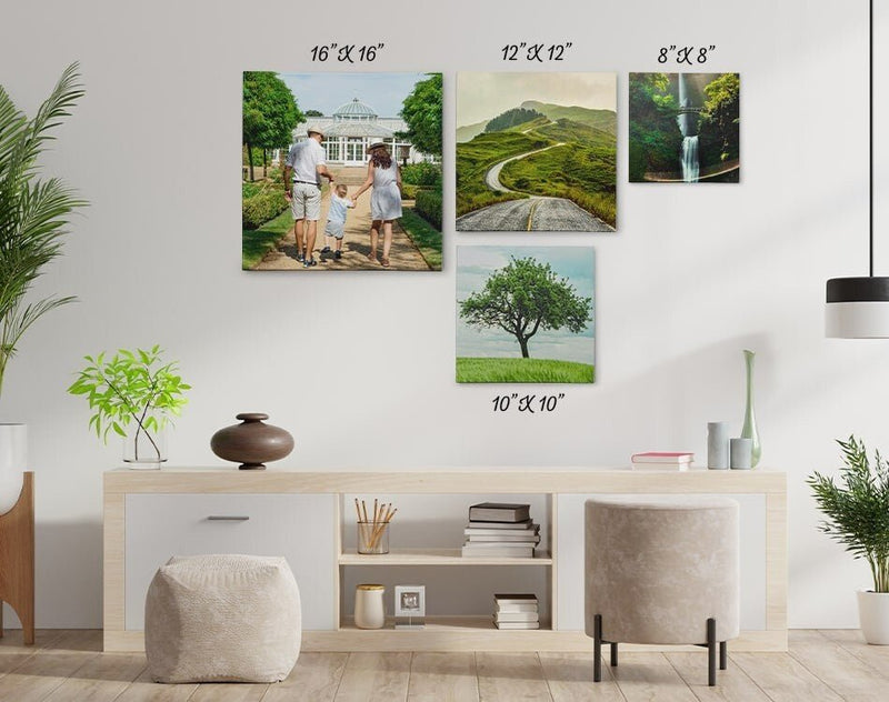 Personalised Canvas Print – Custom Photo Canvas With Deep 30mm Frame, 12x8 to 47x32in
