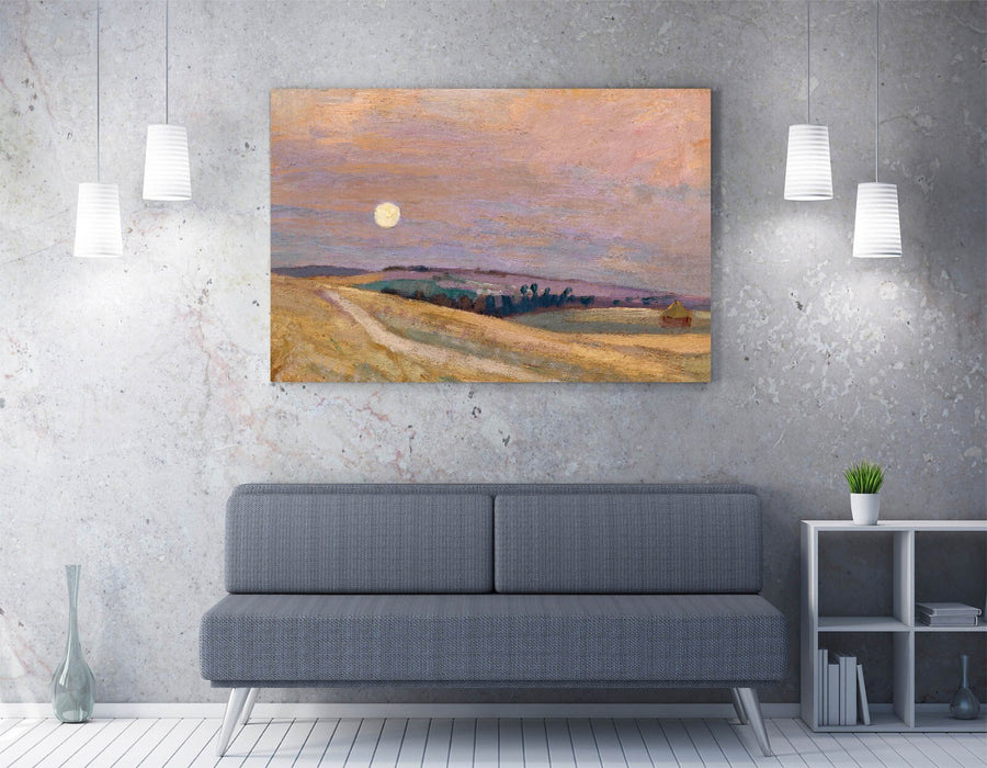 EMILIE MEDIZ-PELIKAN, SUNSET -CANVAS WALL ARTWORK PIC PRINT