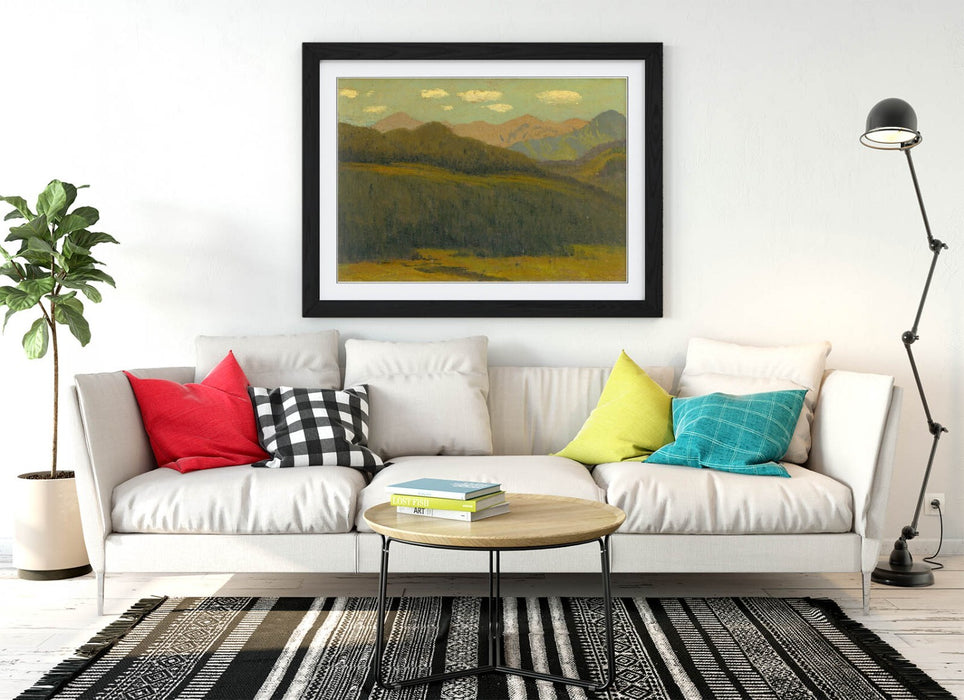 Framed Wall Art - Ferdinand Katona Krajina Painting Print | Handmade Matte Finish Poster