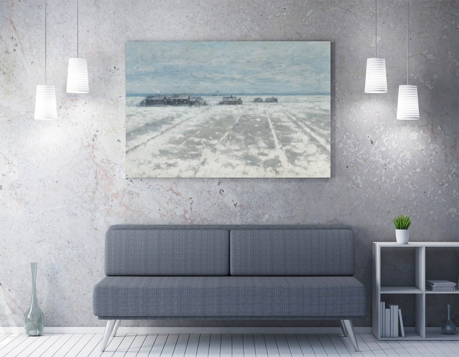 Canvas Wall Art – Per Ekstrom Winter Landscape Print | Handmade Ready to Hang