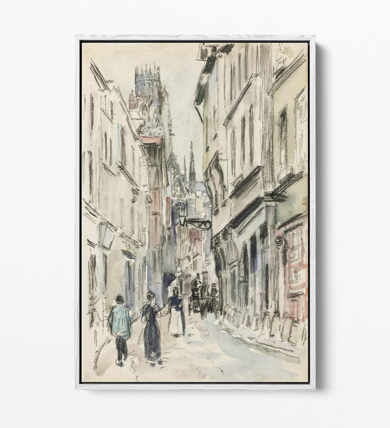 Float Effect Canvas Art | Handmade UK Impressionist Canvas Print with Satin Varnish