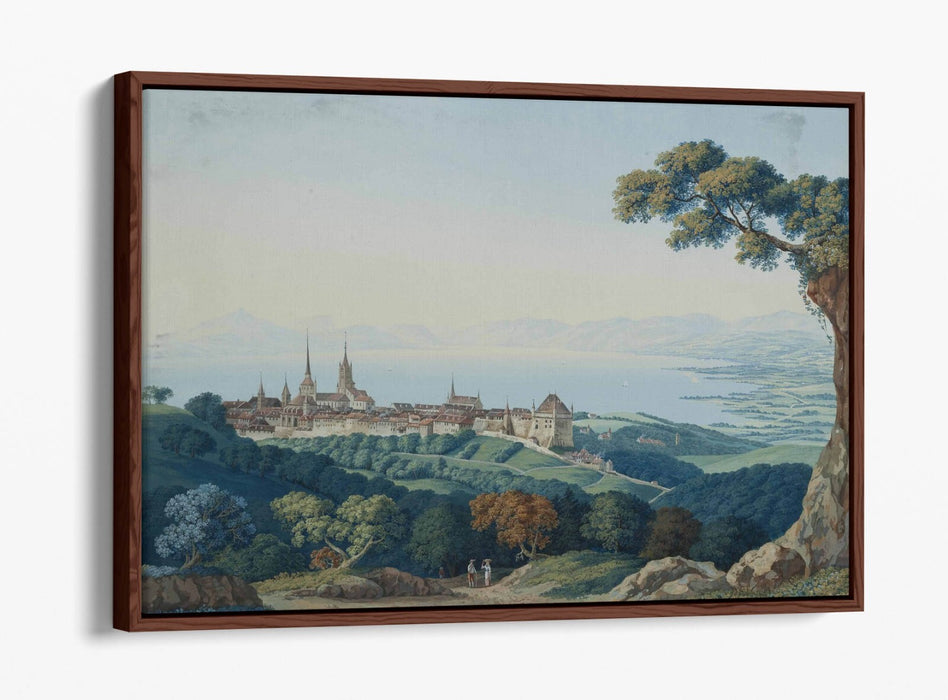 Float Effect Canvas Art – Premium Handmade Landscape Wall Decor With MDF Frame