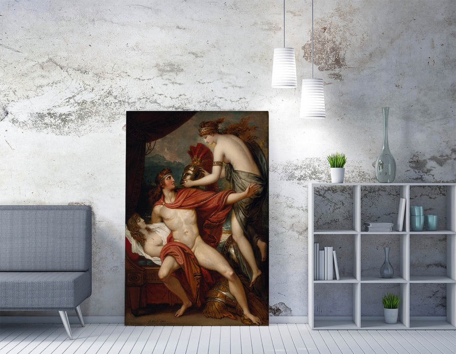 BENJAMIN WEST, THETIS BRINGING ARMOR TO ACHILLES -CANVAS WALL ARTWORK PIC PRINT