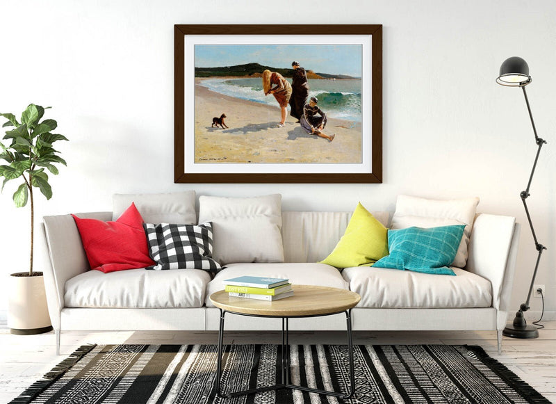 Framed Wall Art - Winslow Homer Eagle Head High Tide Poster Print 4 Sizes