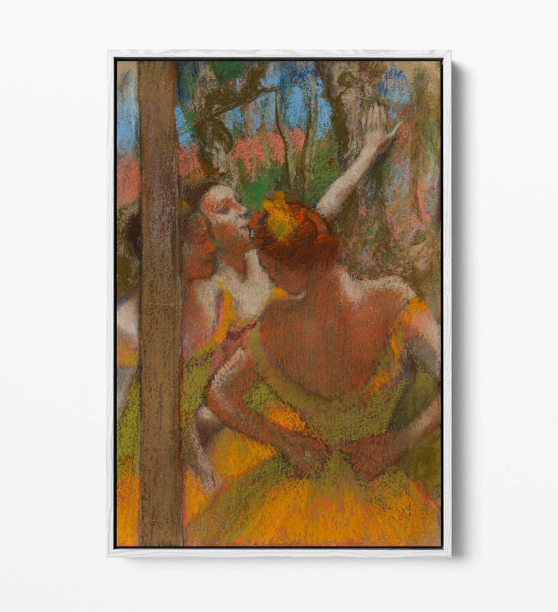 Canvas Wall Art Print - Edgar Degas Dancers Float Effect Premium Canvas