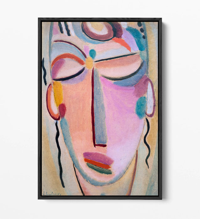 Canvas Wall Art - Alexej Von Jawlensky Meditation | Float Effect Canvas Print