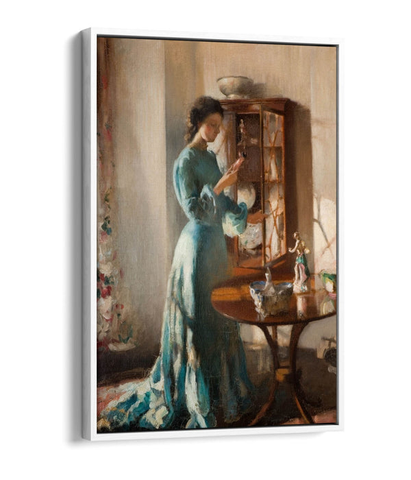 Canvas Wall Art | Henry Tonks The China Cabinet – Premium Float Effect Print