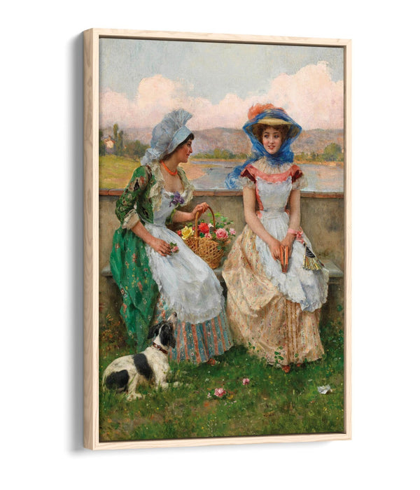 FEDERICO ANDREOTTI, CHAT -FLOAT EFFECT CANVAS WALL ART PIC PRINT