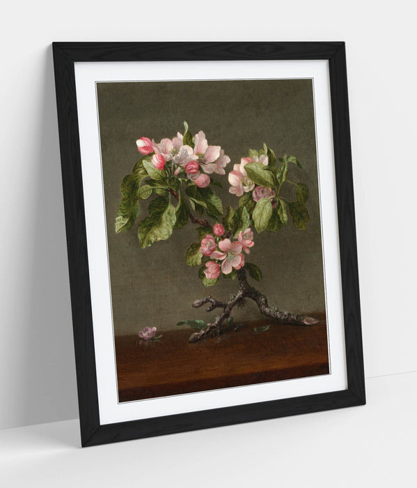 Framed Wall Art - Martin Johnson Heade Apple Blossoms Print | Handmade UK Poster