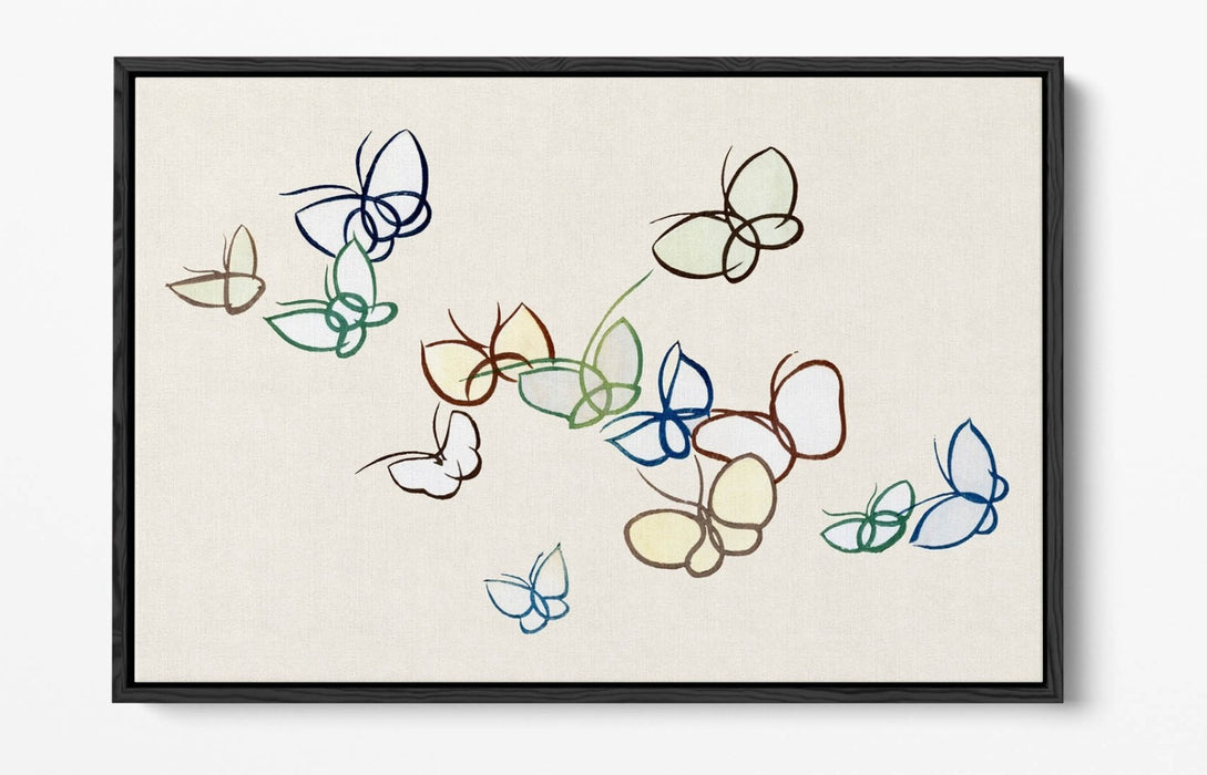 Canvas Wall Art Print - Handmade Float Effect Canvas With Premium Frame