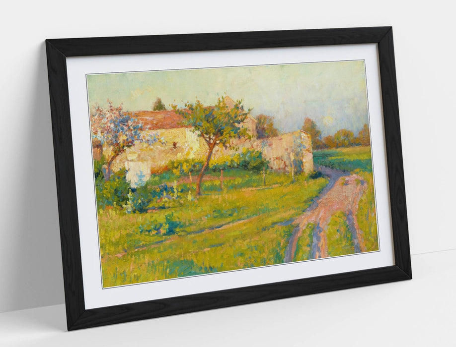 Framed Wall Art - Robert William Vonnoh Spring In France Print | Matte Paper Poster