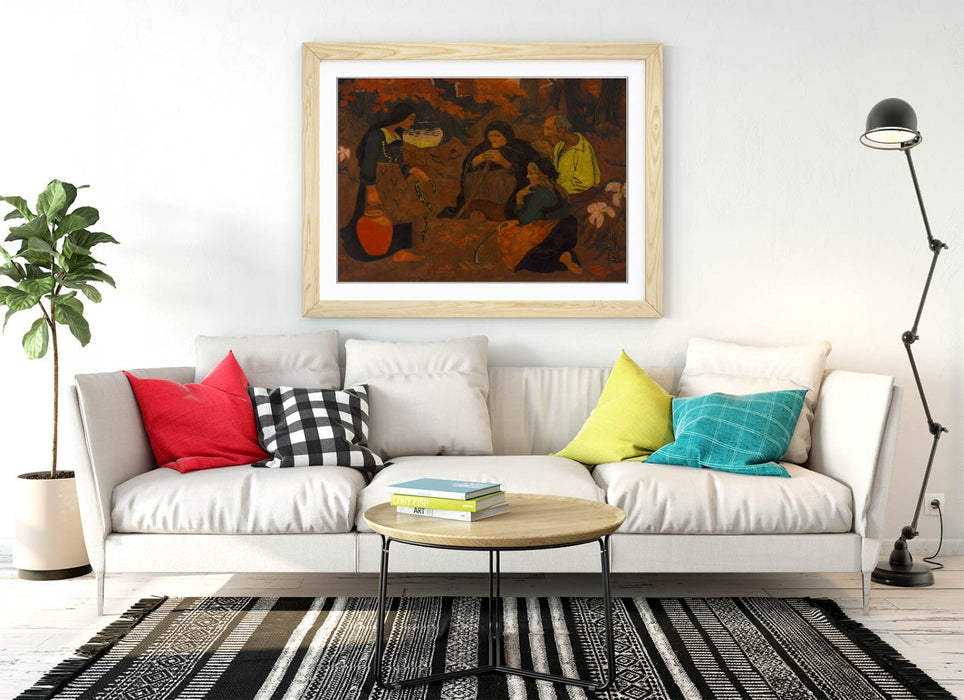 Framed Wall Art - Paul Serusier Serpent Eaters Poster Print | Matte Paper, Ready to Hang