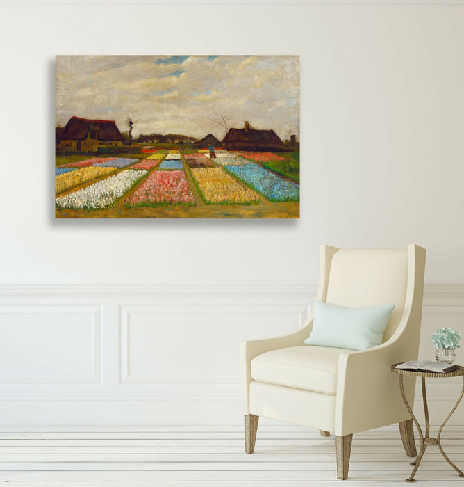 Van Gogh Field Of Bulbs Holland CANVAS WALL ART PAINTING PRINT ARTWORK CLASSIC