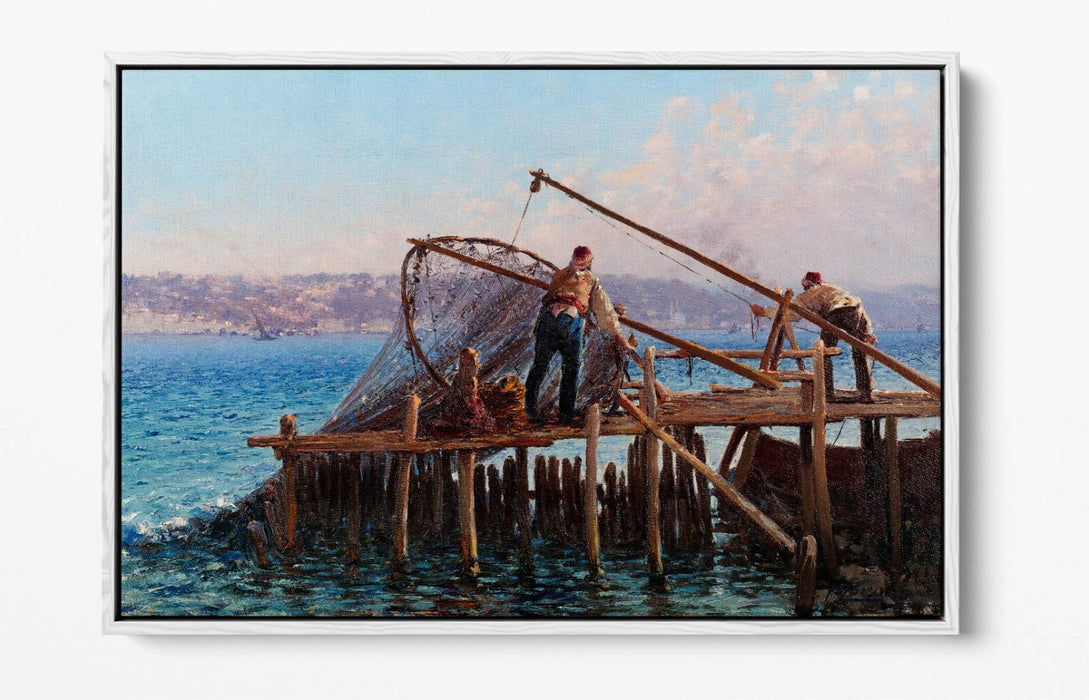 Canvas Wall Art Print - Handmade Float Effect Canvas with Vibrant Colour Artwork