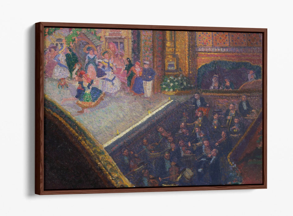 Float Effect Canvas Art – Ballet Scene Wall Art Print | Premium Handmade UK Canvas