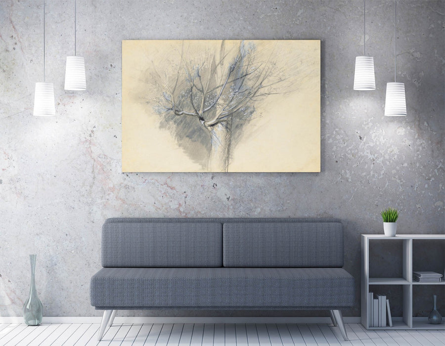 JOHN RUSKIN, BUDDING SYCAMORE -CANVAS WALL ARTWORK PICTURE PRINT