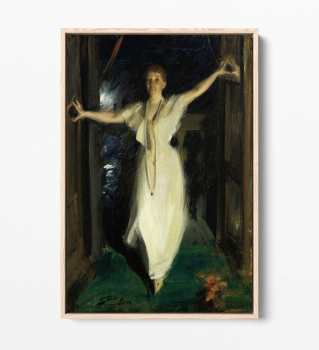Float Effect Canvas Art – Anders Zorn Isabella Stewart Gardner Premium Print