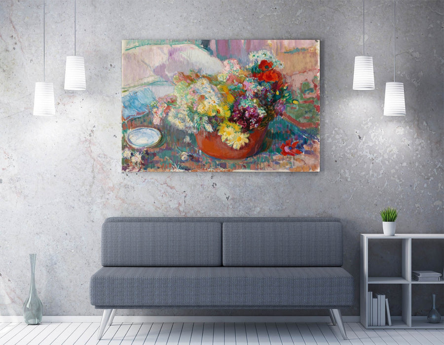 Canvas Wall Art - Magnus Enckell Flowers | Handmade UK Canvas Print