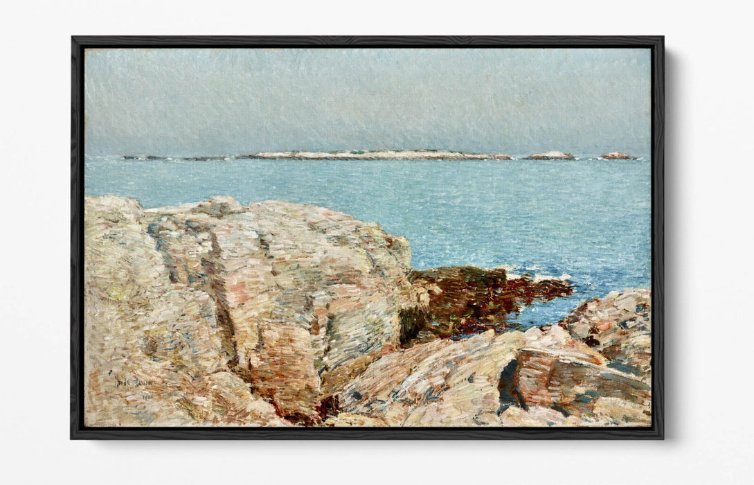 Canvas Wall Art – Duck Island Float Effect Canvas Art Print With Premium Frame