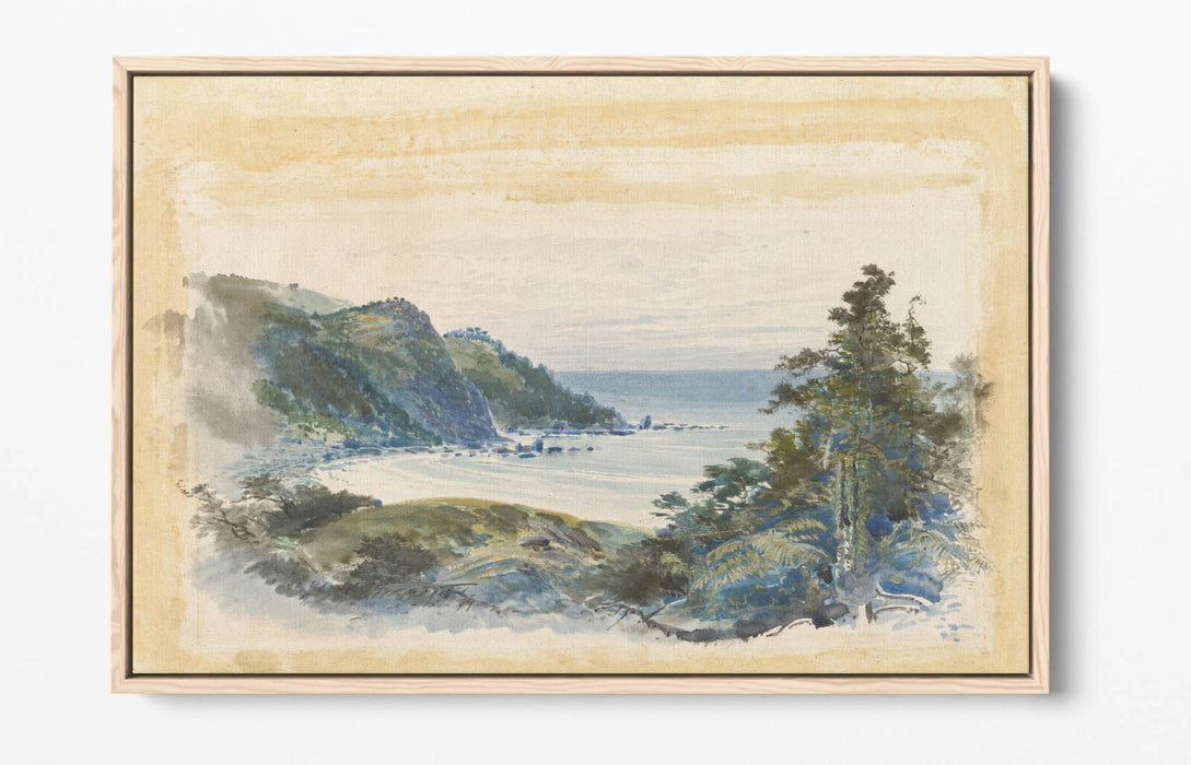 Canvas Wall Art Print - Coastal Float Effect Canvas with Custom Deep MDF Frame