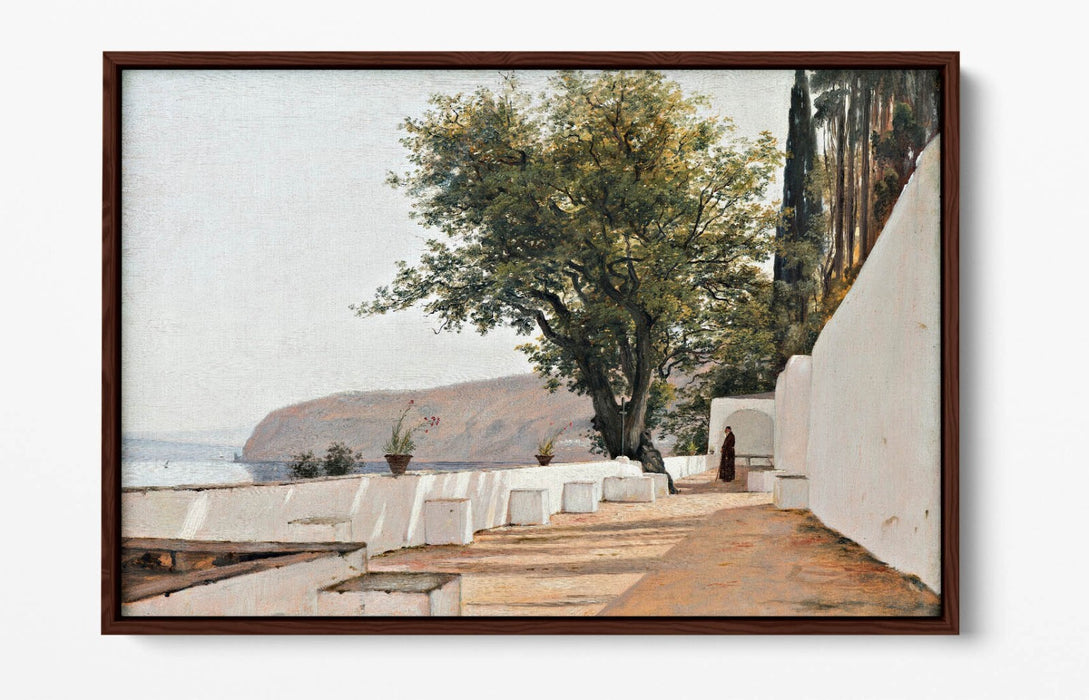 Canvas Wall Art - Sea Scene Canvas Print With Float Effect & Premium Frame