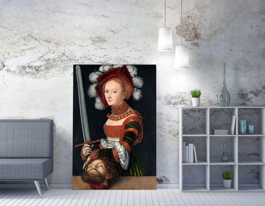 Canvas Wall Art - Lucas Cranach Judith With Head Of Holofernes Premium Print