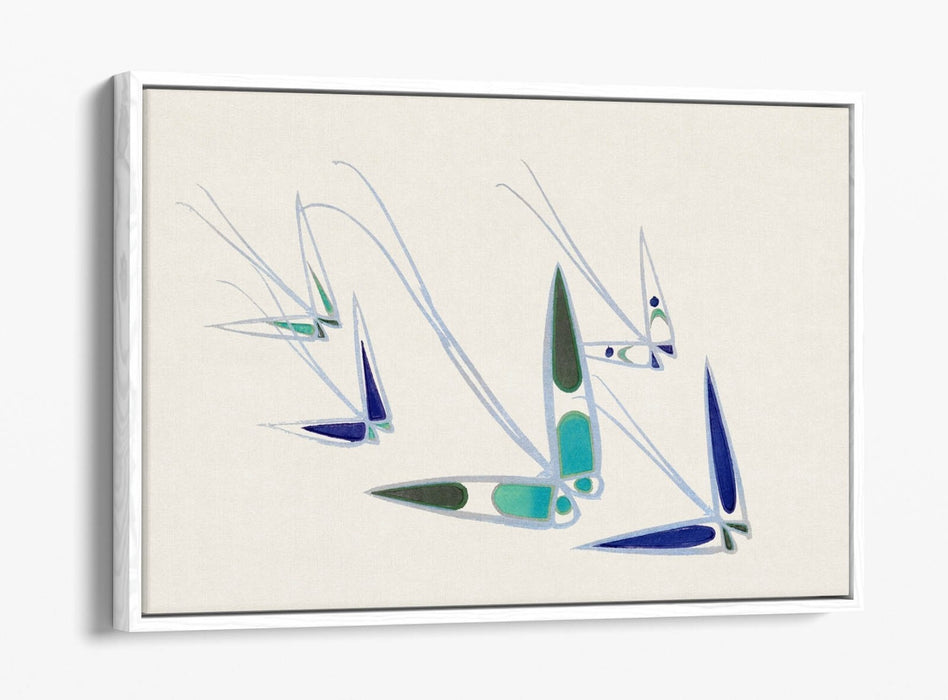 Canvas Wall Art | Vibrant Butterfly Print With Float Effect & Scratch Resistant Finish