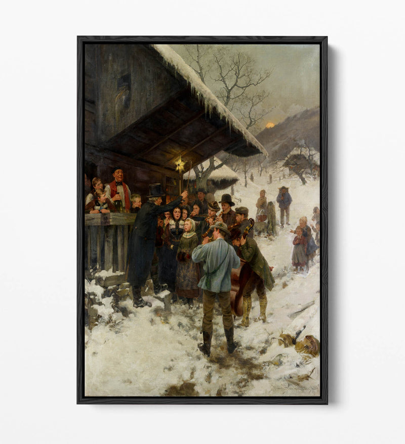 Float Effect Canvas - A Christmas Carol Art Print on Premium MDF Frame
