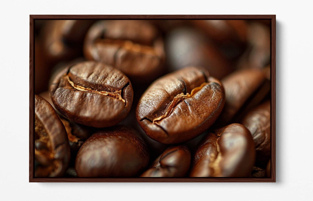 Coffee Canvas Art – Handmade Float Effect Canvas Print | Premium Frame, Vibrant Wall Art
