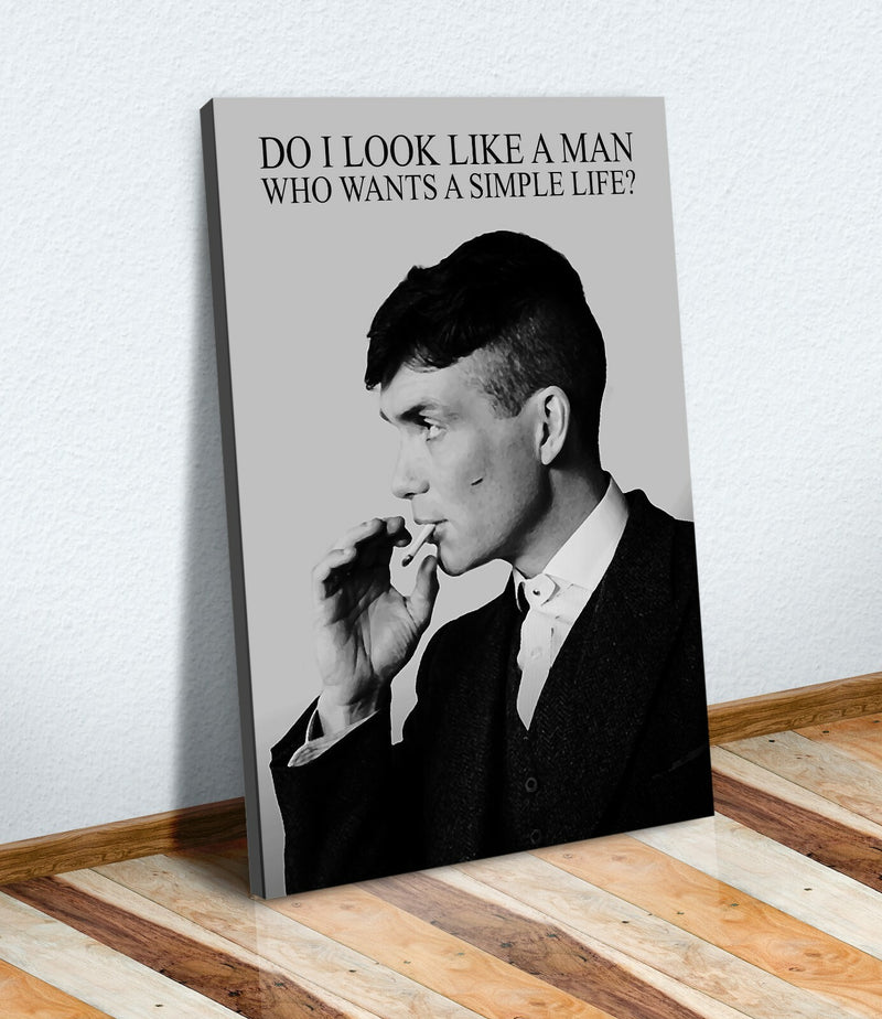 Peaky Blinders Thomas Shelby - canvas wall art