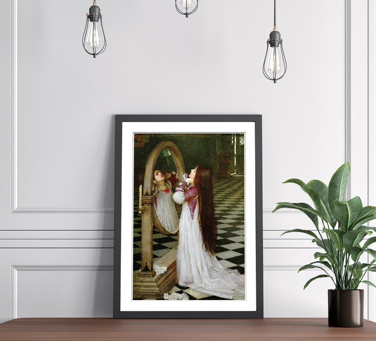 JOHN WILLIAM WATERHOUSE MARIANA SOUTH FRAMED ART POSTER PAINTING PRINT 4 SIZES