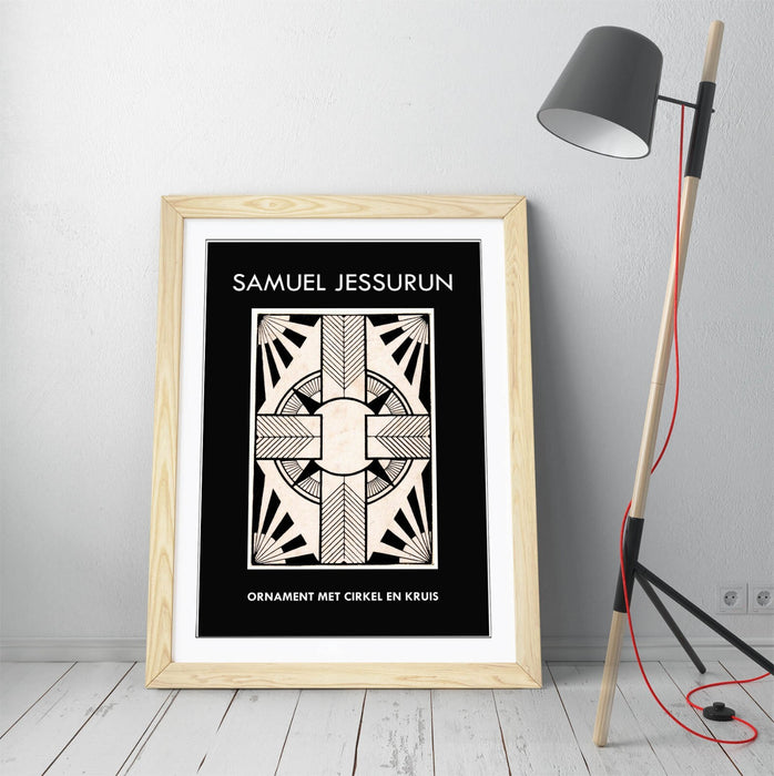 Framed Wall Art Noir Gothic Poster - Handmade UK Picture Print With Woodgrain Frame