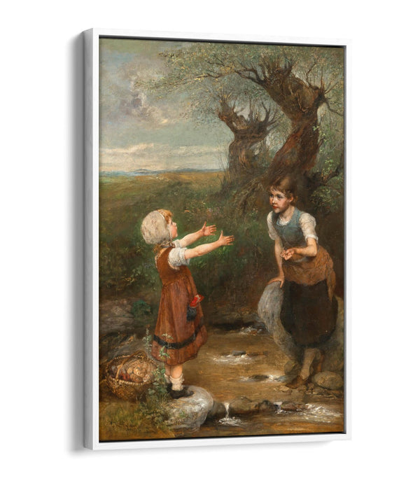 EMIL KEYSER, ASSISTANCE -FLOAT EFFECT CANVAS ART PRINT