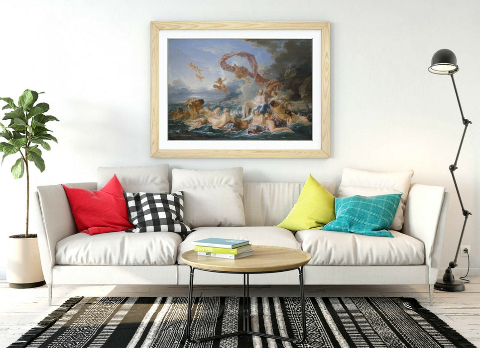 FRANCOIS BOUCHER TRIUMPH OF VENUS -FRAMED ART POSTER PICTURE PRINT ARTWORK