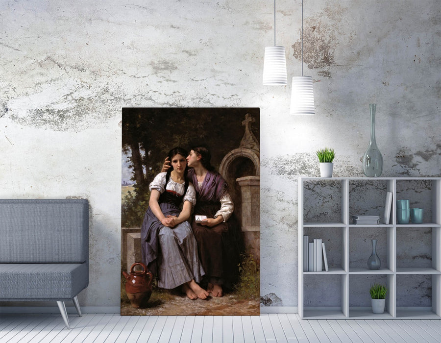 Canvas Wall Art – Elizabeth Jane Gardner Confidence Painting | Premium Satin Finish Print