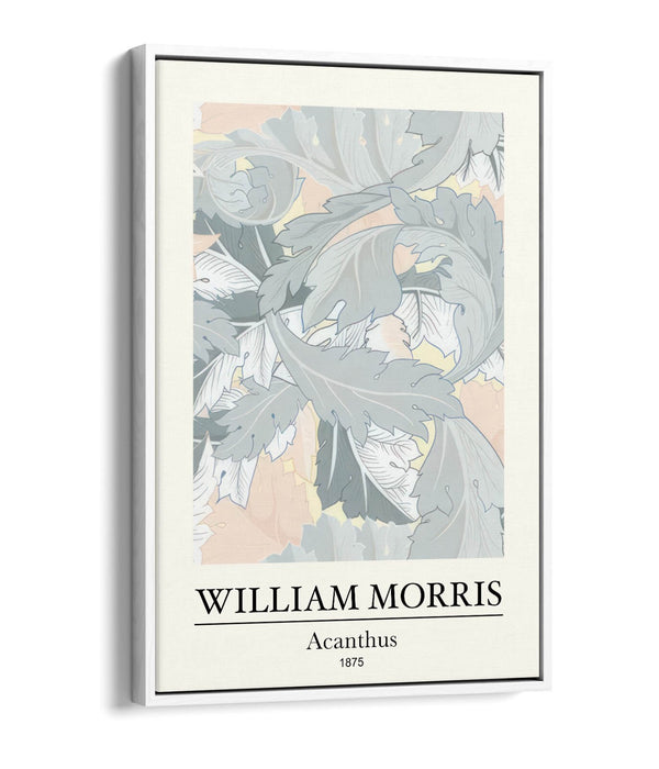 William Morris Canvas Art – Handmade UK Canvas With Float Effect Frame | Ready To Hang