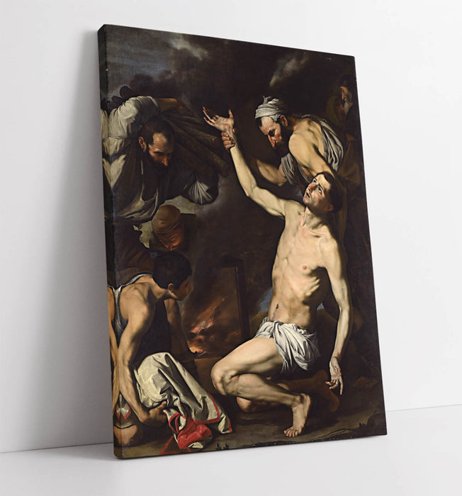 Canvas Wall Art - Jusepe De Ribera Martyrdom Of St Lawrence Fine Art Print