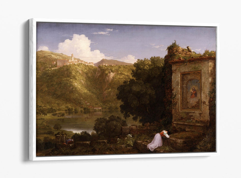 Canvas Wall Art - Thomas Cole II Penseroso | Float Effect Handmade Print