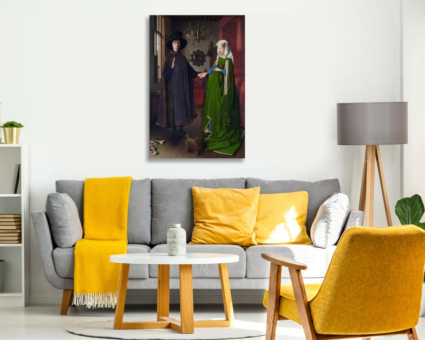 Jan van Eyck The Arnolfini Portrait CANVAS WALL ART PRINT ARTWORK PAINTING