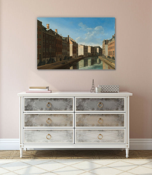 CANVAS WALL ART ARTWORK 30MM DEEP FRAMED PRINT Gerrit Adriaensz The Golden Bend