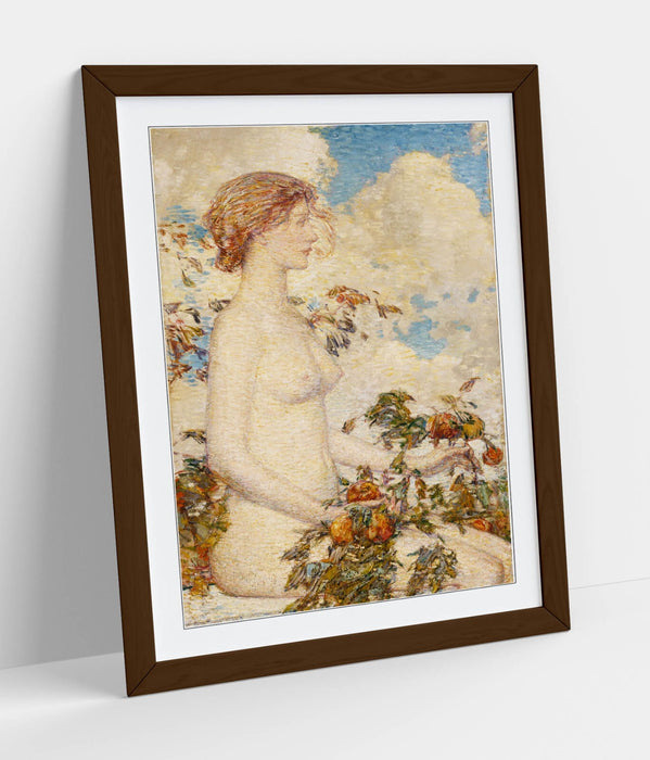 Framed Wall Art – Pomona Painting Print by Childe Hassam | Handmade UK Frames