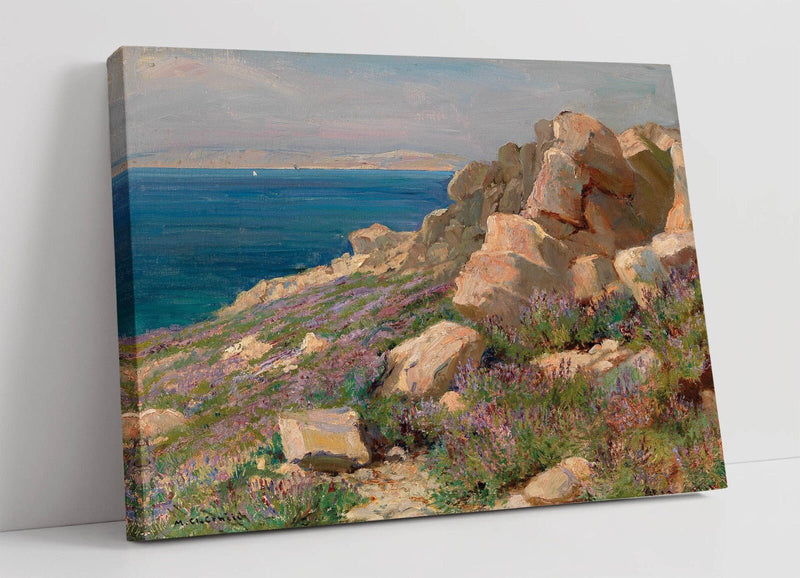 Canvas Wall Art Featuring Menci Clement Crncic Coast Landscape Croatia | Premium Varnish Finish