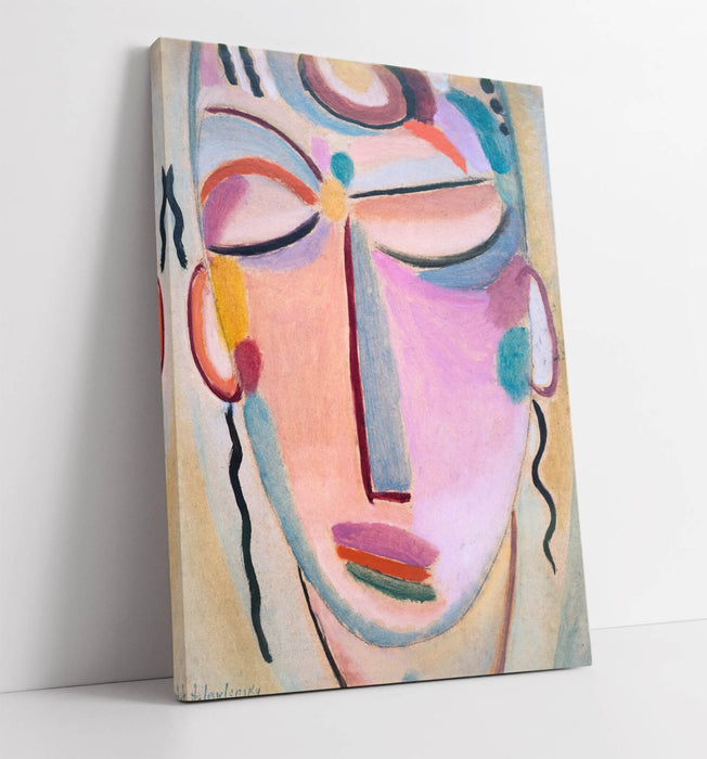 Canvas Wall Art – Alexej Von Jawlensky Meditation Print | Premium Varnish Finish