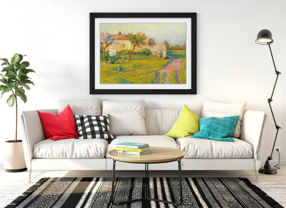 Framed Wall Art - Robert William Vonnoh Spring In France Print | Matte Paper Poster